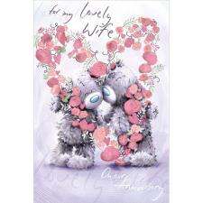 Lovely Wife Me to You Bear Anniversary Card Image Preview